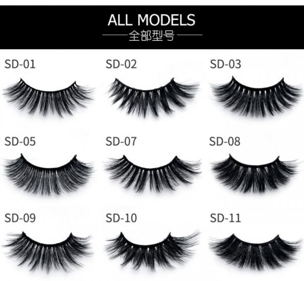 3D-mink lashes